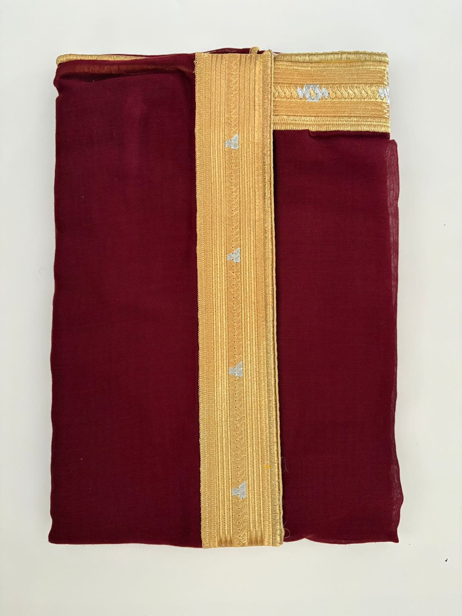 Bouchti Bordeaux Galon Doré