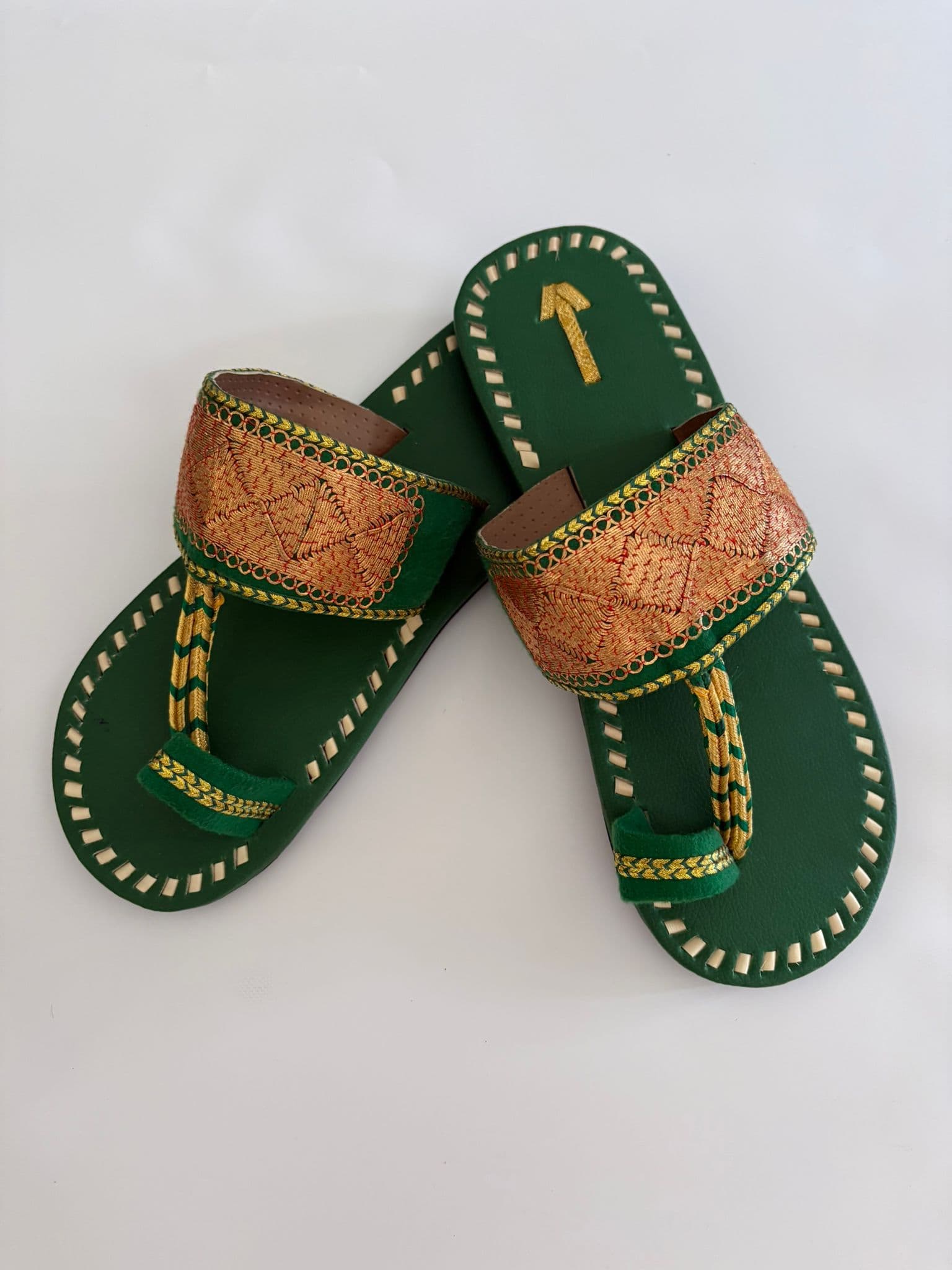 Chaussure Boina Haroussi - vert doré