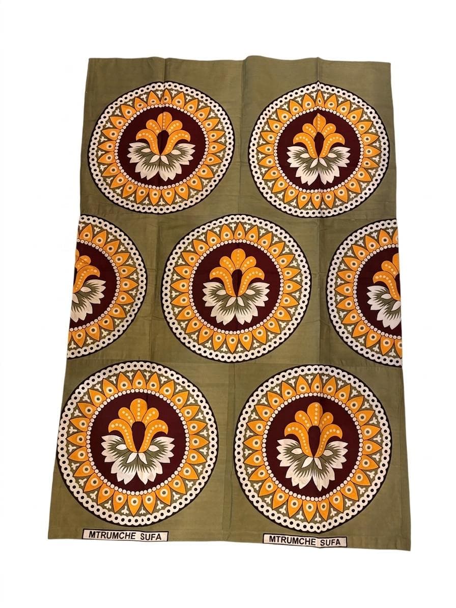 Salouva Nambawane Kaki Motif Rosace